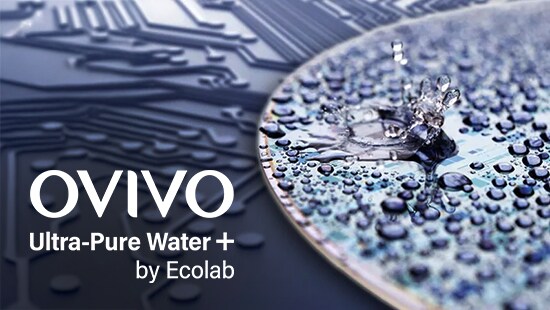 Semi Conductor with Ovivo and Ecolab Logos