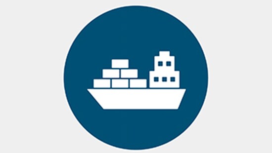 Icon representing Import Export